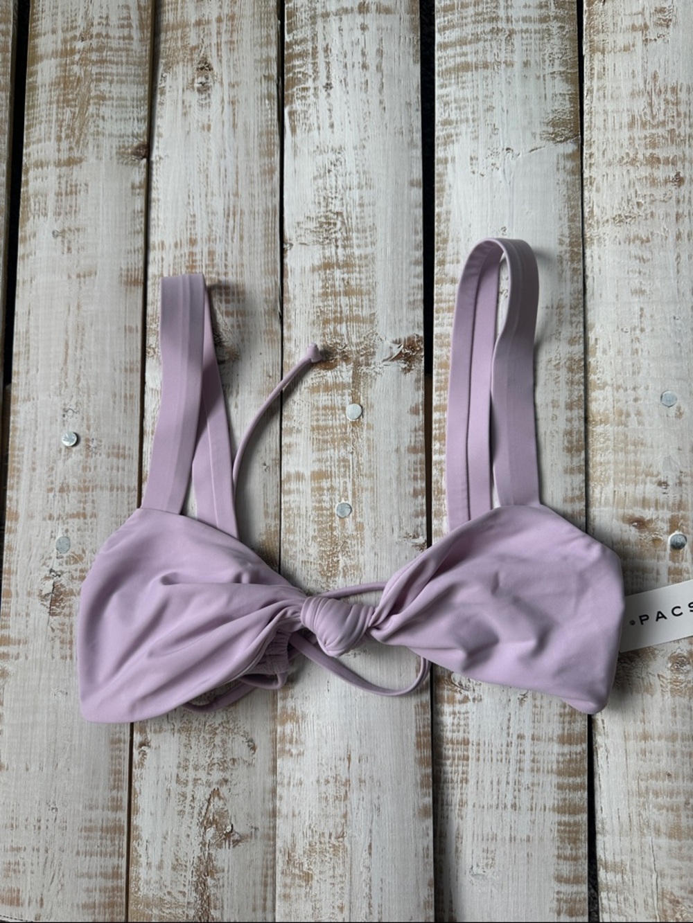 PACSUN Bikini top swim top Lavender Size S NWT
